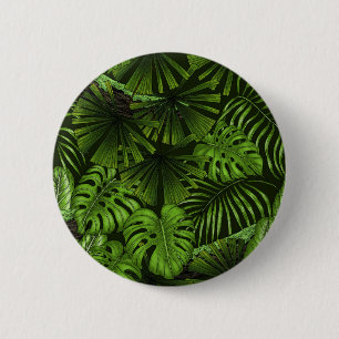 Jungle-Blätter Button