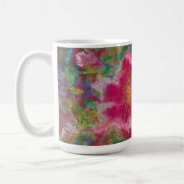 Jungle-Blume-Monogramm-Tasse Tasse