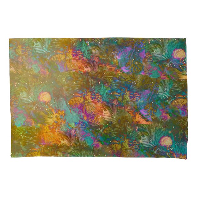 Jungle Blume Pillowcase Kissenbezug (Vorderseite)