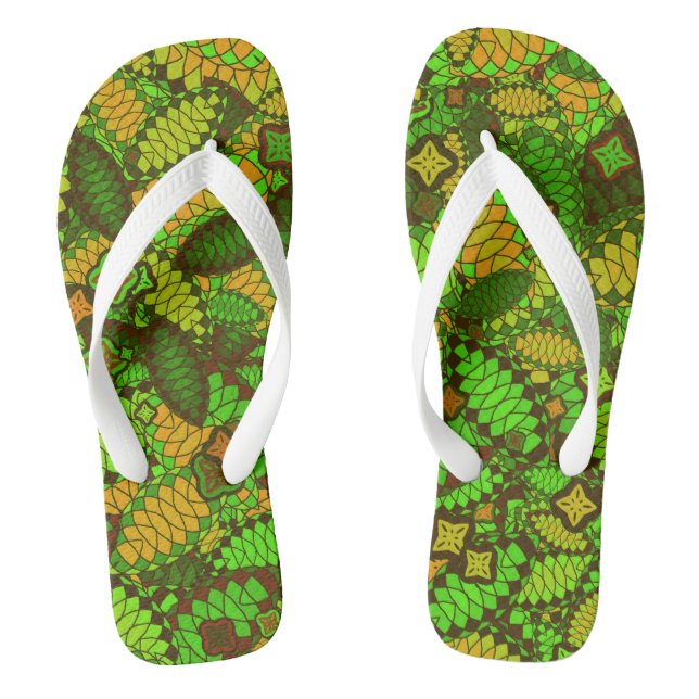 Jungle Boogie Flip Flops (Fußbett)