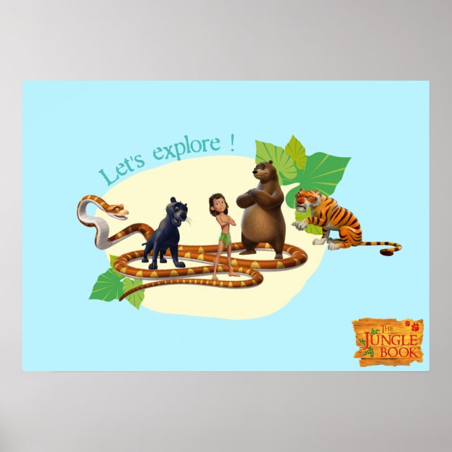 Jungle Book Group Shot 4 2 Poster (Vorne)