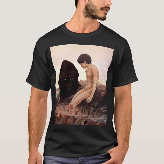 Jungle Book - Mowgli's Bagheera - Detmold T-Shirt (Vorderseite)