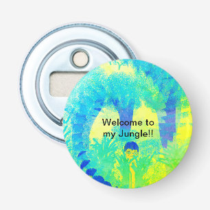 Jungle Button Bottle Opener Flaschenöffner