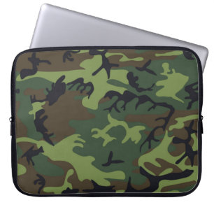 Jungle-Camouflage Laptopschutzhülle