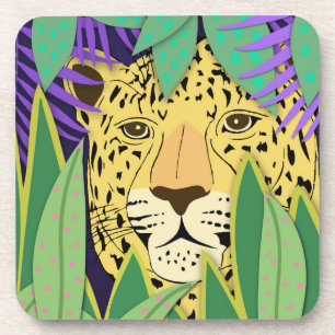 Jungle Cat Getränkeuntersetzer