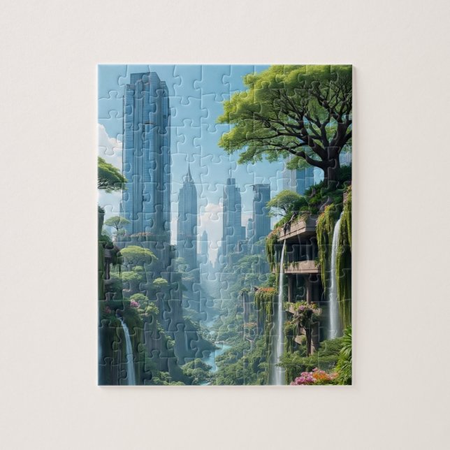 Jungle City Puzzle (Vertikal)