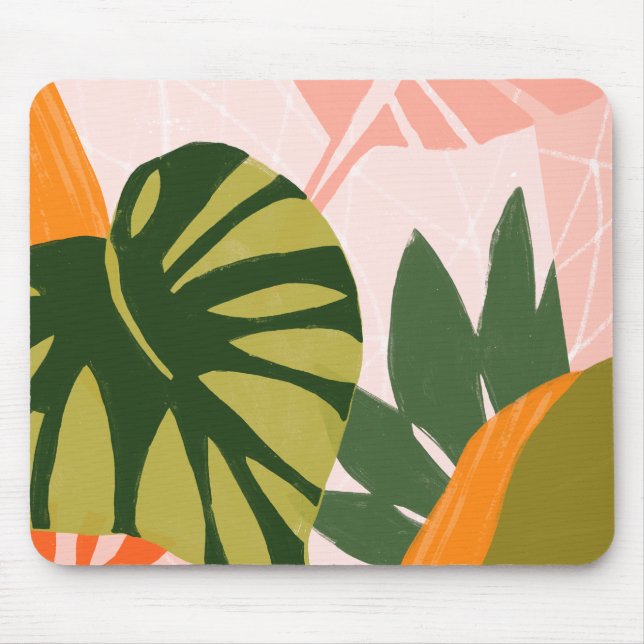 Jungle Collage I Mousepad (Vorne)