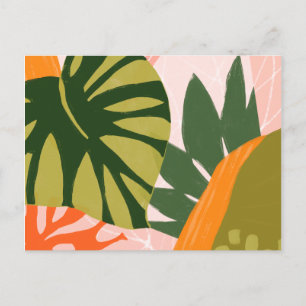 Jungle Collage I Postkarte