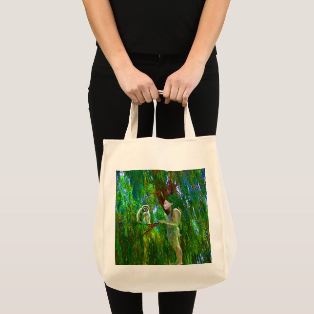 Jungle Connection Tote Bag Tragetasche (Vorderseite (Produkt))