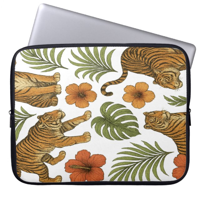 Jungle Elegance Laptopschutzhülle (Vorderseite)