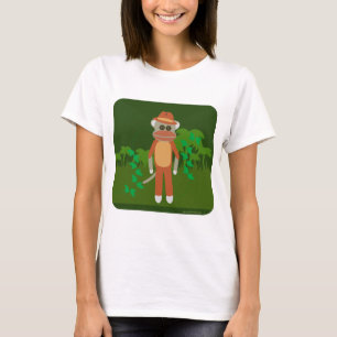 Jungle Explorer Tour Sock Monkey T-Shirt