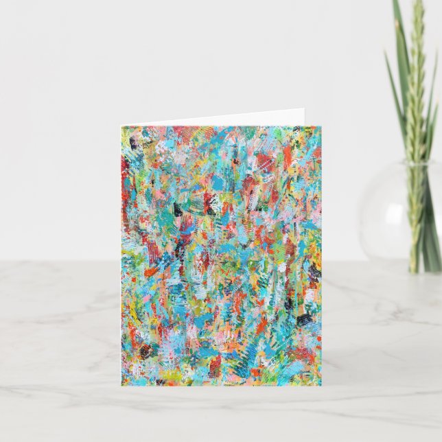 Jungle Fever Blank Notecard Karte (Vorderseite)