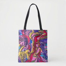 "Jungle Fever" Design Tote Bag