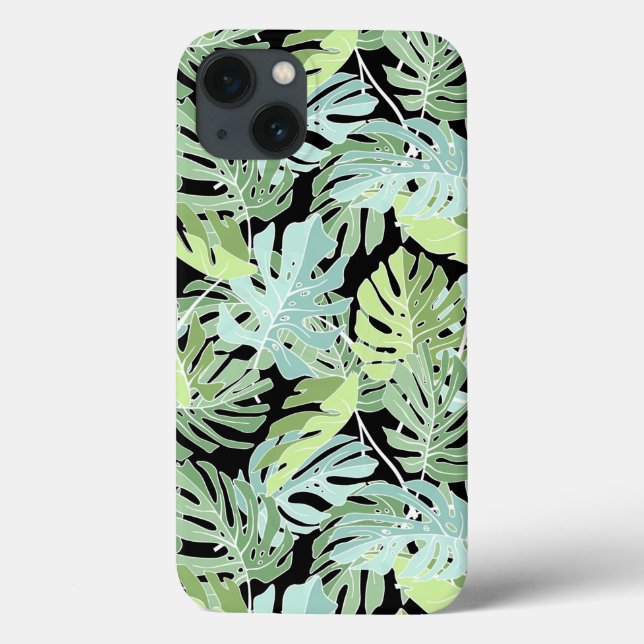 Jungle Floral Pattern Case-Mate iPhone Hülle (Rückseite)
