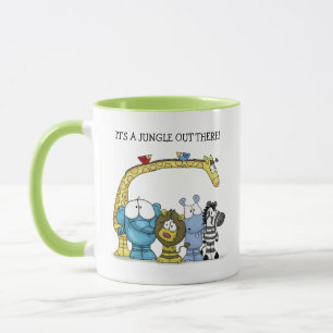 Jungle Friends-Wild über Sie Tasse