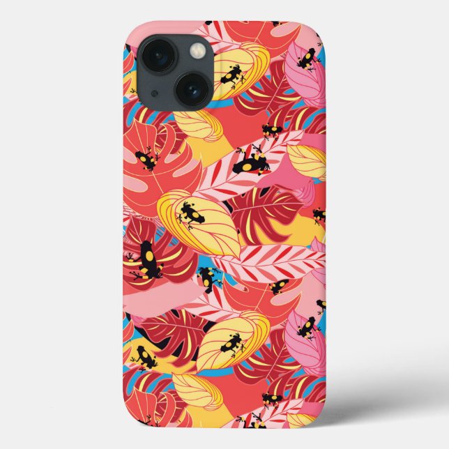 Jungle Frogs Case-Mate iPhone Hülle (Rückseite)