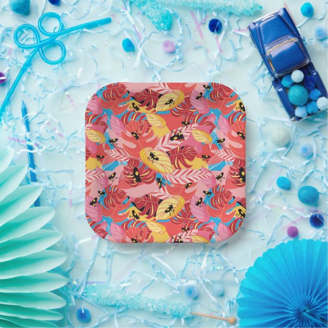 Jungle Frogs Pappteller (Party)