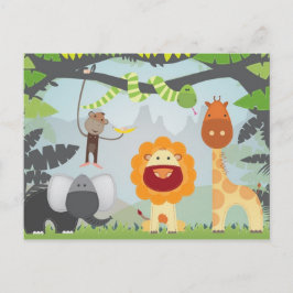 Jungle Fun Postkarte
