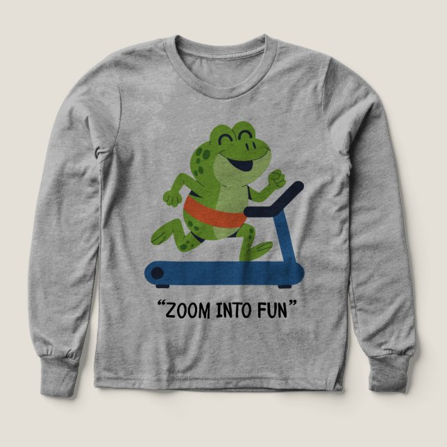 “Jungle Fun with Monkey – Kids T-Shirt” (Design Vorderseite)