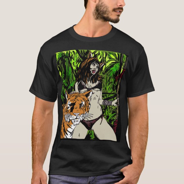 Jungle Girl 024 T-Shirt (Vorderseite)