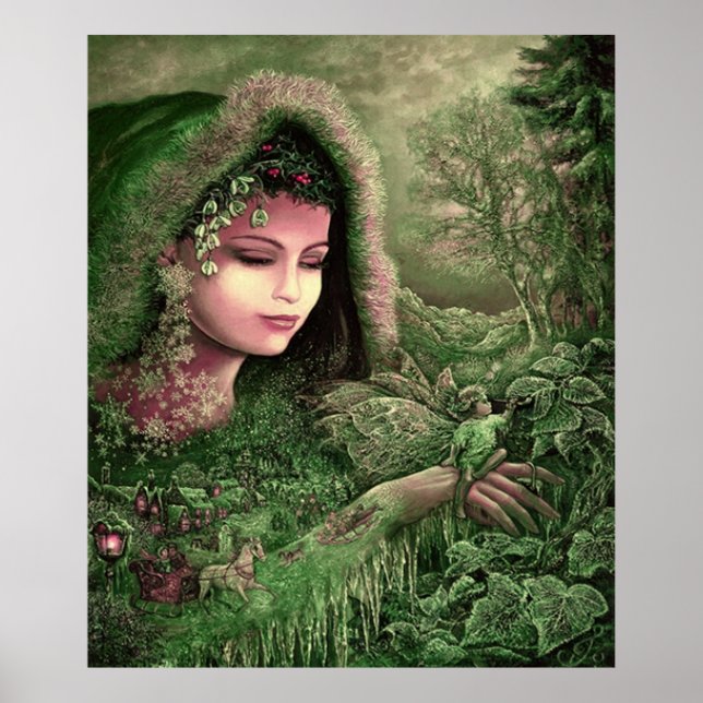 Jungle Girl Posters & Prints Poster (Vorne)