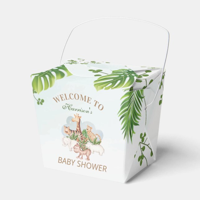 Jungle Greenerity Gevor Box für Landtiere Geschenkschachtel (Vorderseite)