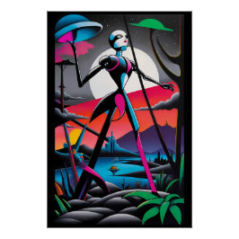 Jungle Hatter Poster