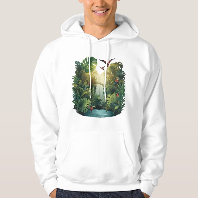 jungle hoodie (Vorderseite)