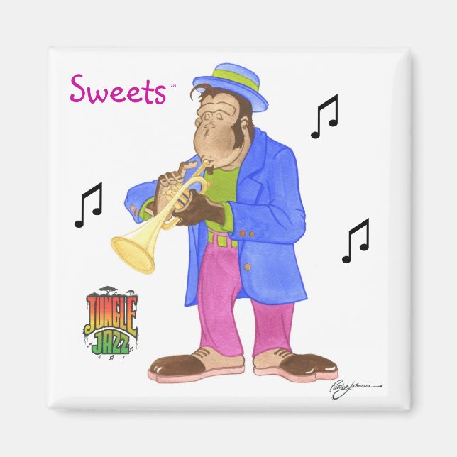Jungle Jazz Magnet (Vorne)
