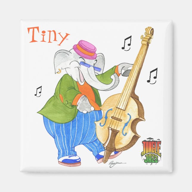 Jungle Jazz Magnet (Vorne)