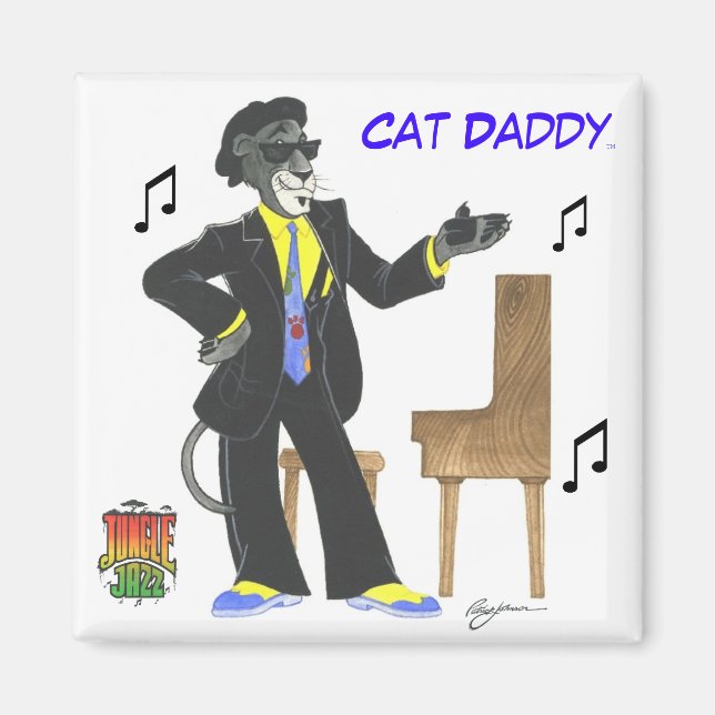 Jungle Jazz Magnet (Vorne)