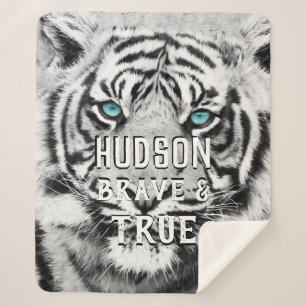 Jungle Kinderzimmer Bengalisch Tiger Blue Eyes Mus Sherpadecke