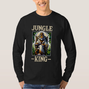 Jungle King Tiger Wildtier Natur T-Shirt