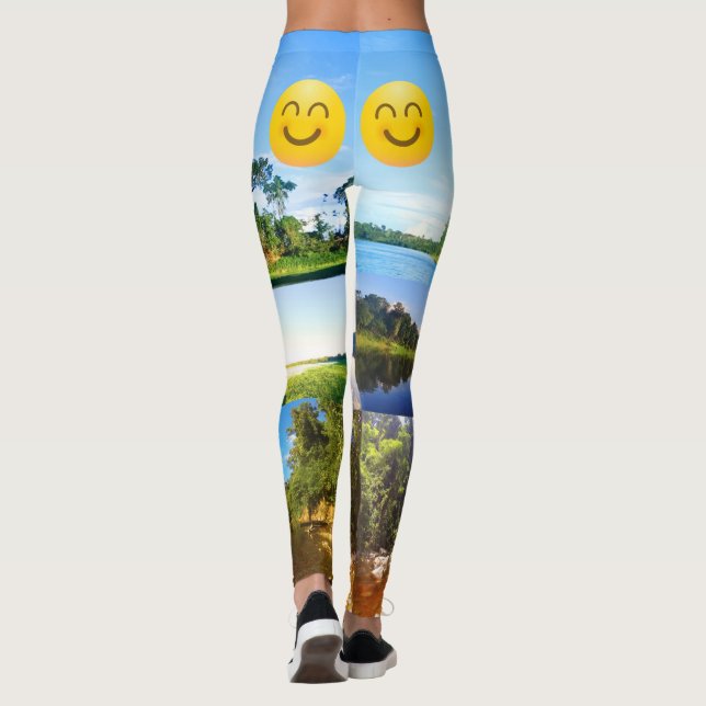 Jungle Light CG Leggings (Rückseite)
