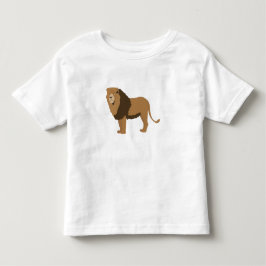 Jungle Lion Animal Illustration Kleinkind T-shirt