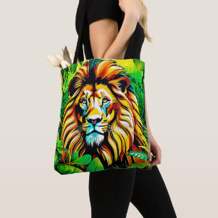 Jungle Lion Pop Art Design