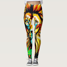 Jungle Lion Pop Art Design