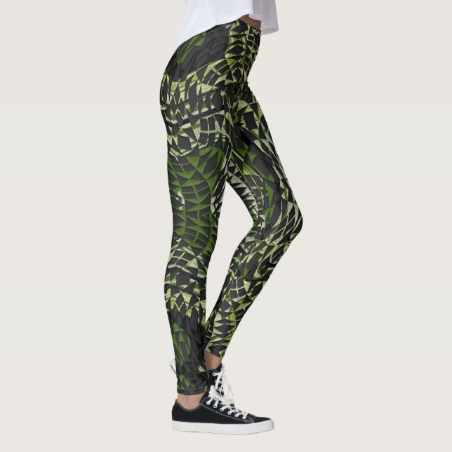 Jungle-Mix Leggings (Rechts)