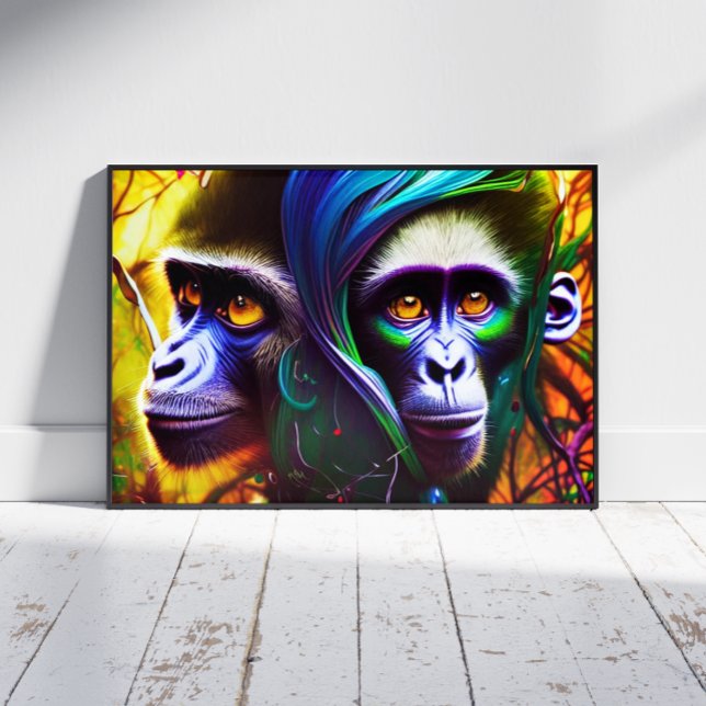 Jungle Monkey Poster (Von Creator hochgeladen)