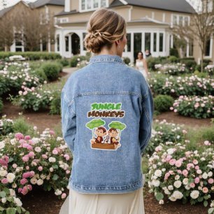 JUNGLE MONKEYS JEANSJACKE