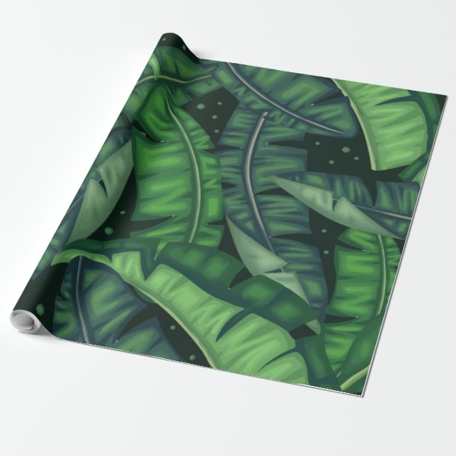 Jungle Palms Geschenkpapier (Ungerollt)