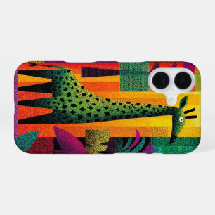 Jungle Pop Giraffe Handy Case iPhone 16 Hülle
