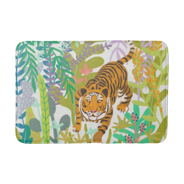 Jungle Roar - Tiger Badematte (Vorderseite)