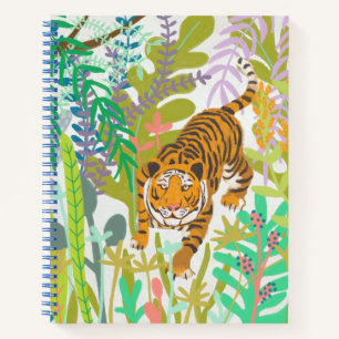 Jungle Roar - Tiger Notizbuch