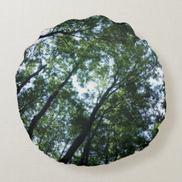 Jungle Round Pillow Rundes Kissen