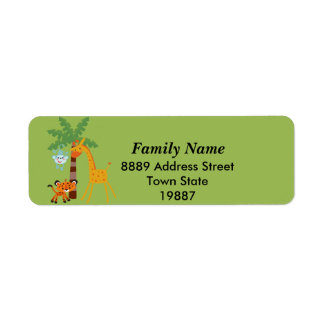 Jungle-Rücksendeadresse