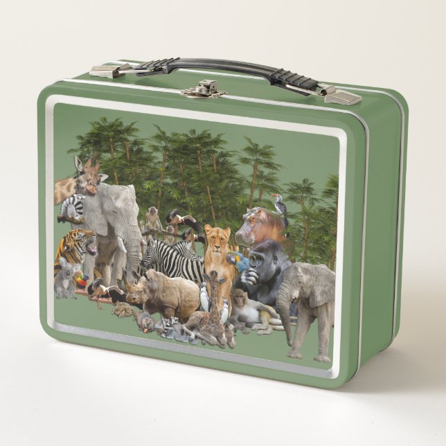 Jungle Rumbles Lunch Box (Vorderseite)