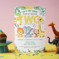 Jungle Safari 2. Geburtstag Junge Party Zoo