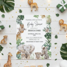 Jungle Safari Afrikanische Babys Tropischer Hausha