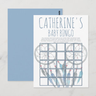 Jungle Safari Animal Baby Dusche Bingo Card Postkarte